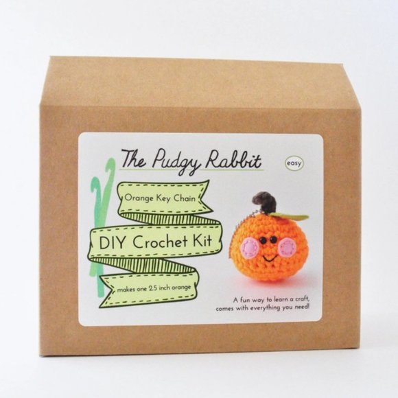 Orange Keychain Crochet Kit - Picture 5 of 8